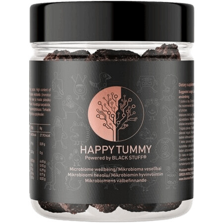 Black Stuff Happy Tummy snoepjes voor kinderen 30 stuks