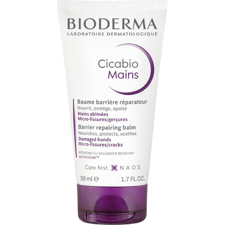 Bioderma Cicabio Cremă pentru mâini uscate și crăpate 50 ml