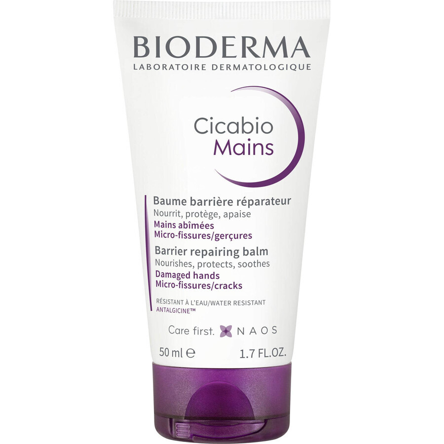 Bioderma Cicabio Cremă pentru mâini uscate și crăpate 50 ml