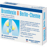 Bromhexina 8 BERLIN-CHEMIE 8 mg 25 comprimidos