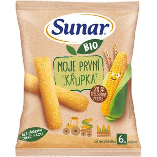Sunar BIO mijn eerste baby crunch 6m+ 25 g