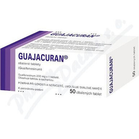 Guajacuran voor slijmoplossend middel 200 mg 50 tabletten