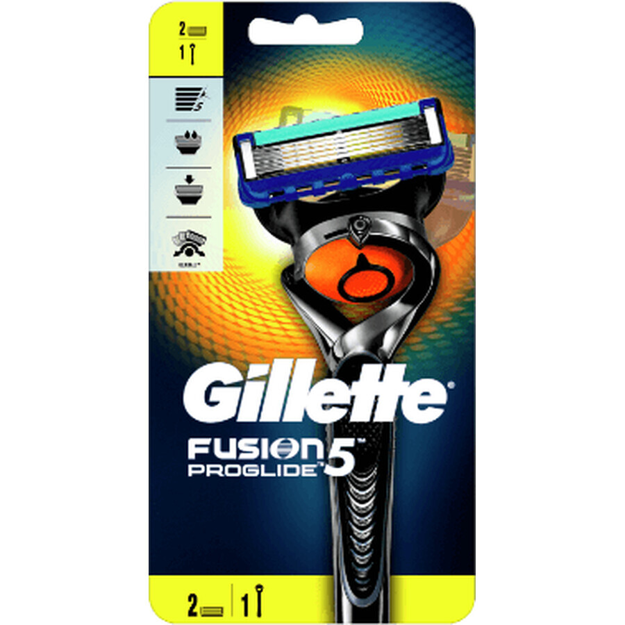 Gillette Fusion Proglide scheerapparaat + 2 scheerhoofden