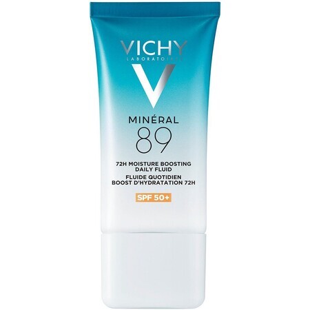 Vichy Mineral 89 72H Stärkendes Tagesfluid mit SPF50+, 50 ml