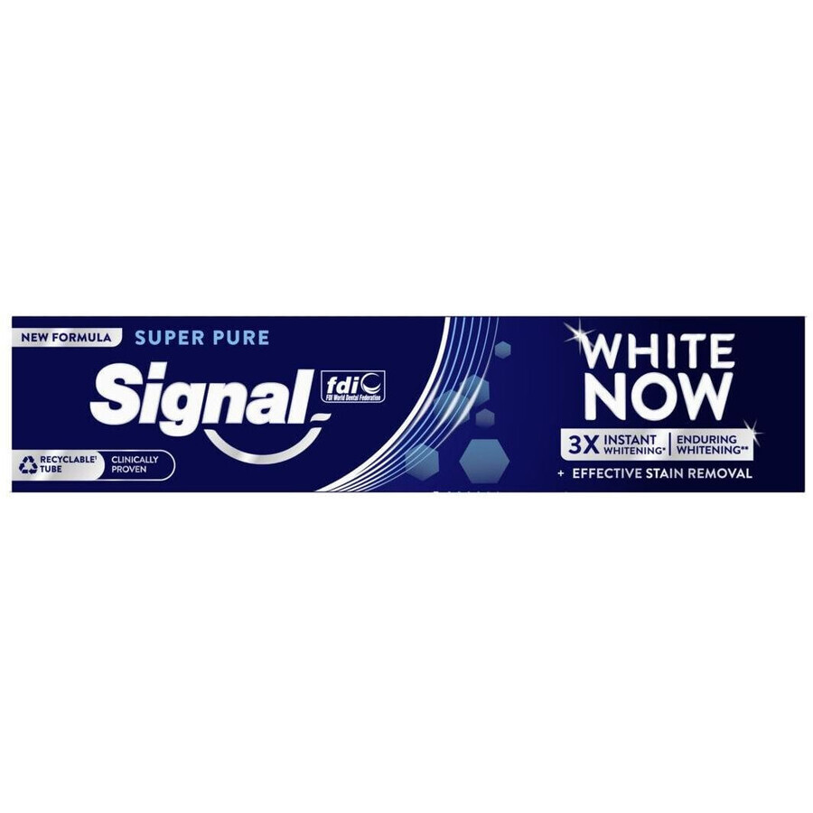 Dentifrice Signal White Now Superpure 75 ml