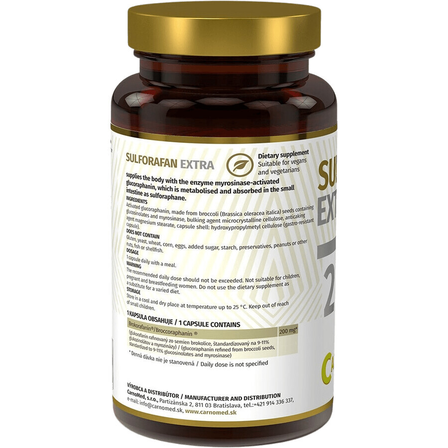 CarnoMed Sulforafaan Extra 60 capsules