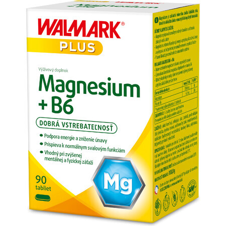 Walmark Magnesium +B6 90 tablets