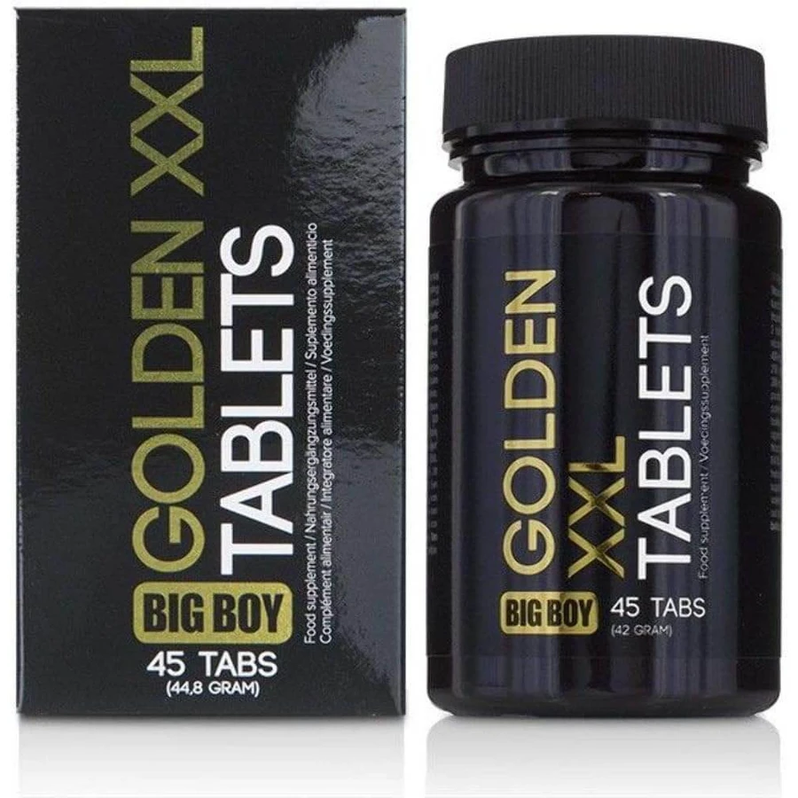 Cobeco Big Boy Golden XXL afrodisiacum tabletten 45 stuks