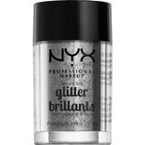 NYX Professionele Make-up Gezicht & Lichaam Glitter - Zilver 2.5 g