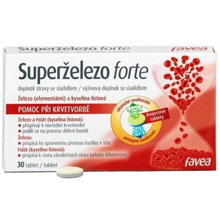 Favea Supergel forte 30 tabletten