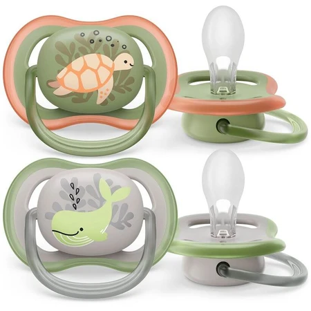 Philips Avent Ultra Air Fopspeen Philips Avent Ultra Air Large Fopspeen 6-18m Jongen 2 stuks