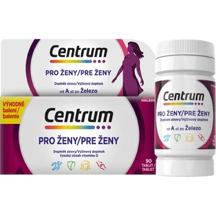 Centrum multivitamines pour femmes 90 comprimés