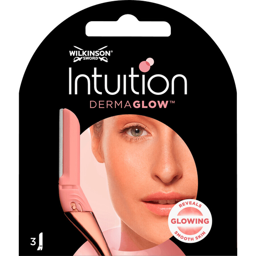 Wilkinson Sword Intuition Dermaplaning Vervangende koppen 3 stuks