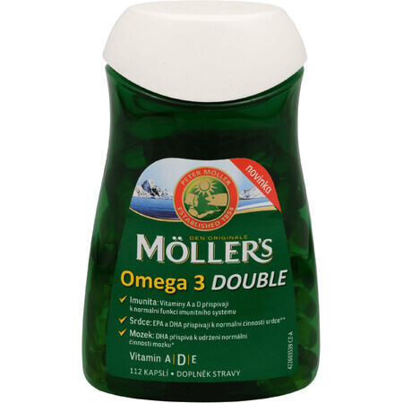 Mollers OMEGA 3 Dublu 112 capsule