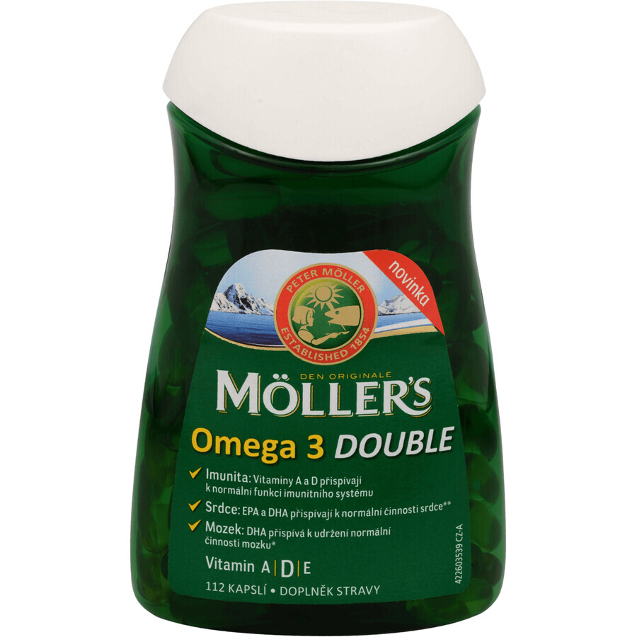 Mollers OMEGA 3 Dublu 112 capsule