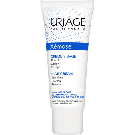 Uriage Xémose Crème Visage Crème visage nourrissante pour peaux sèches et atopiques 40 ml