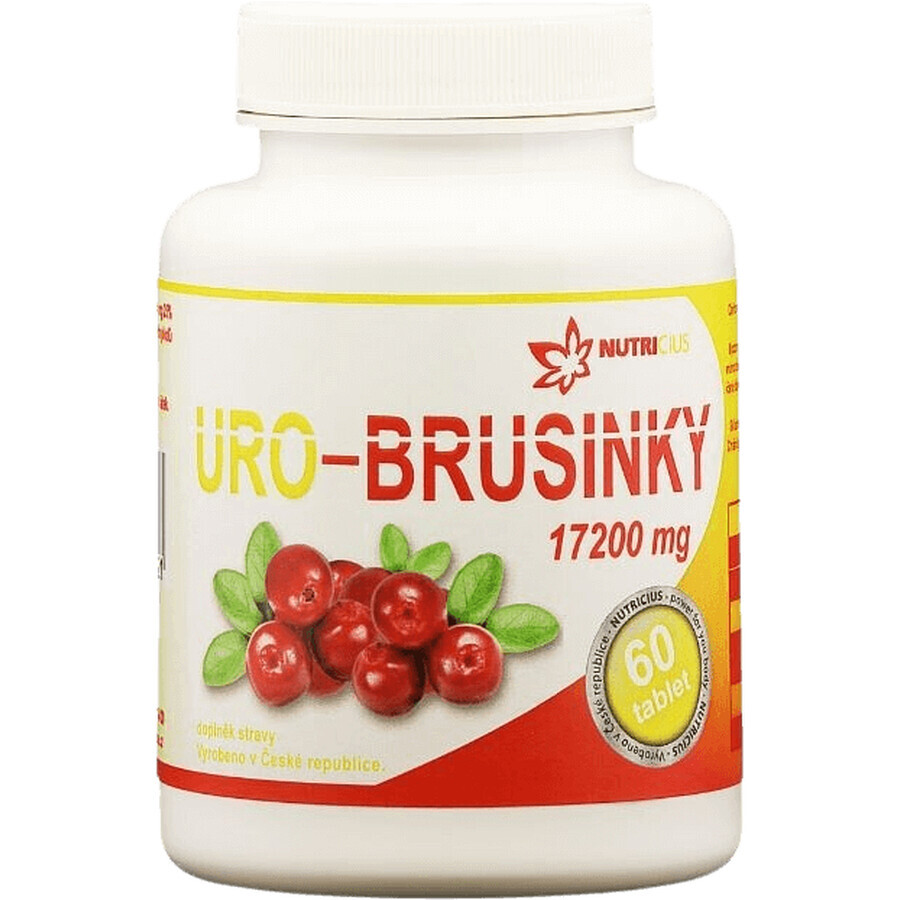 Nutricius URO Cranberry 60 tablets