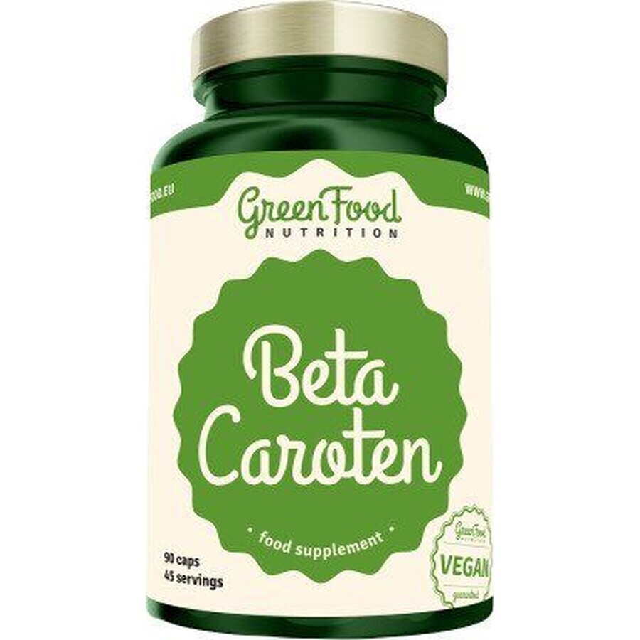 GreenFood Nutrition GreenFood Beta Caroteen 90 capsules