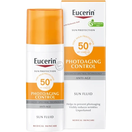 Eucerin Zon Photoaging Controle Anti-Rimpel Gezichtsemulsie SPF50+ 50 ml