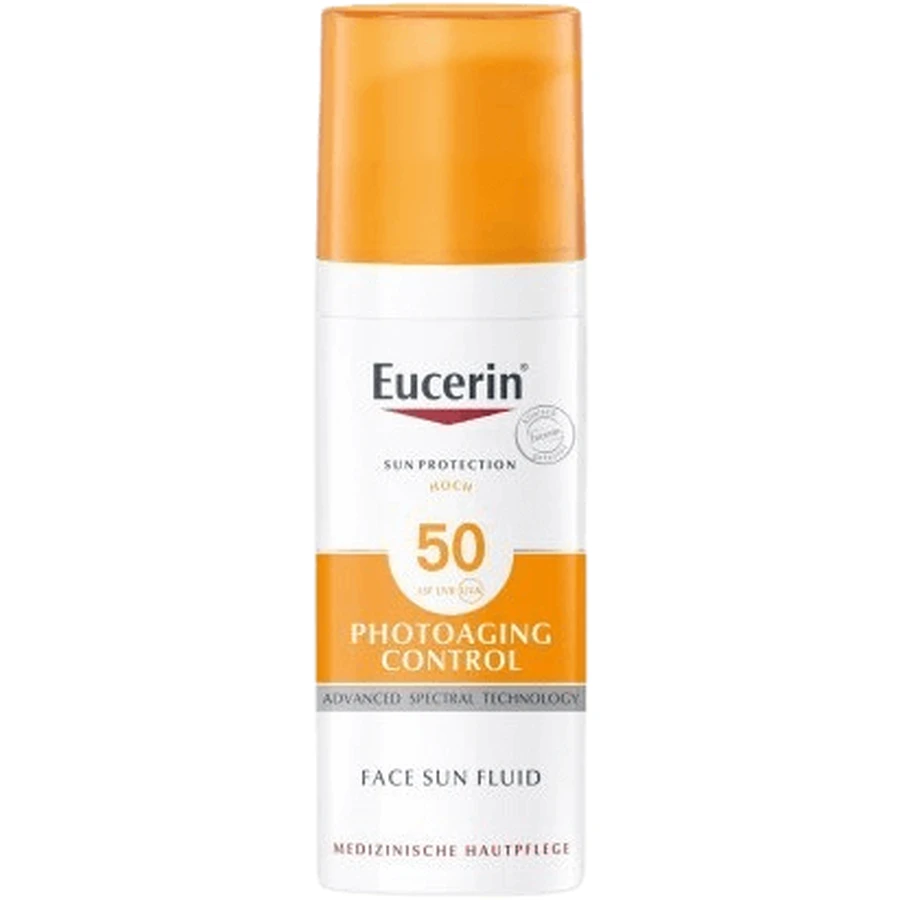Eucerin Zon Photoaging Controle Anti-Rimpel Gezichtsemulsie SPF50+ 50 ml