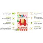 Belkorn BISkids Biologische volkoren babykoekjes Naturel 6M+ 120 g