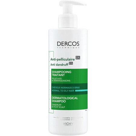 Vichy Dercos anti-roos shampoo voor normaal tot vet haar 390 ml