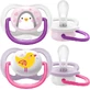 Philips Avent Ultra Luftschnuller für Haustiere 0-6m Mädchen 2 Stück