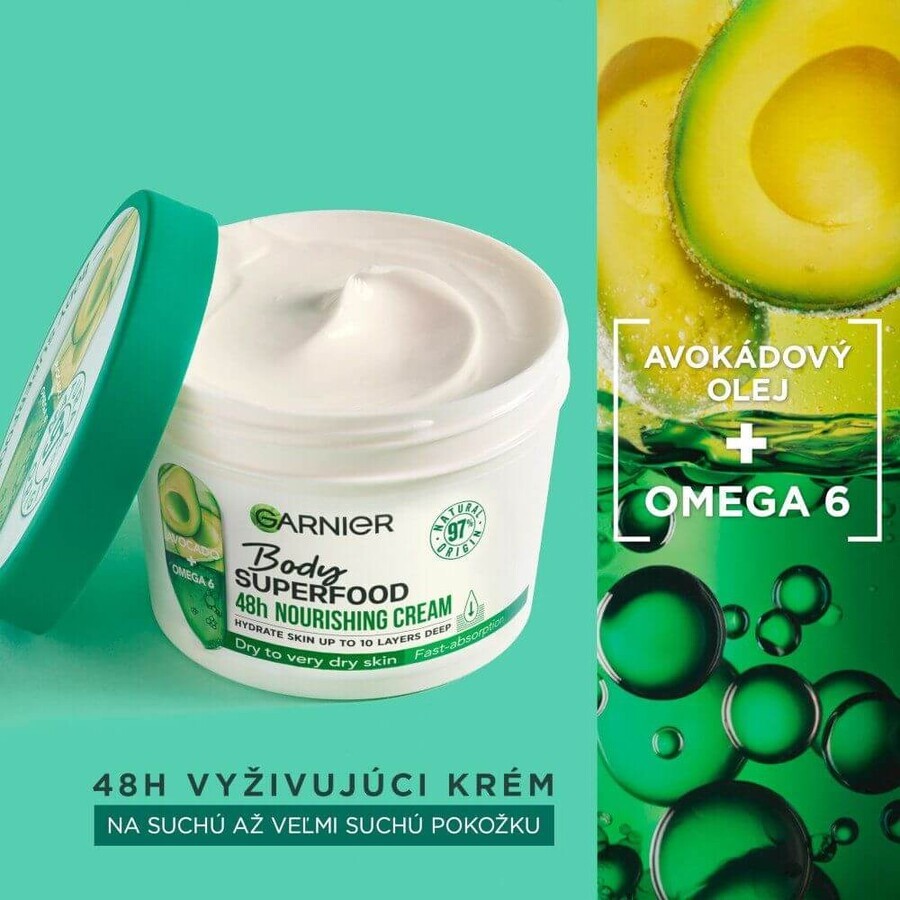 Garnier Body Superfood cremă de corp cu avocado 380 ml