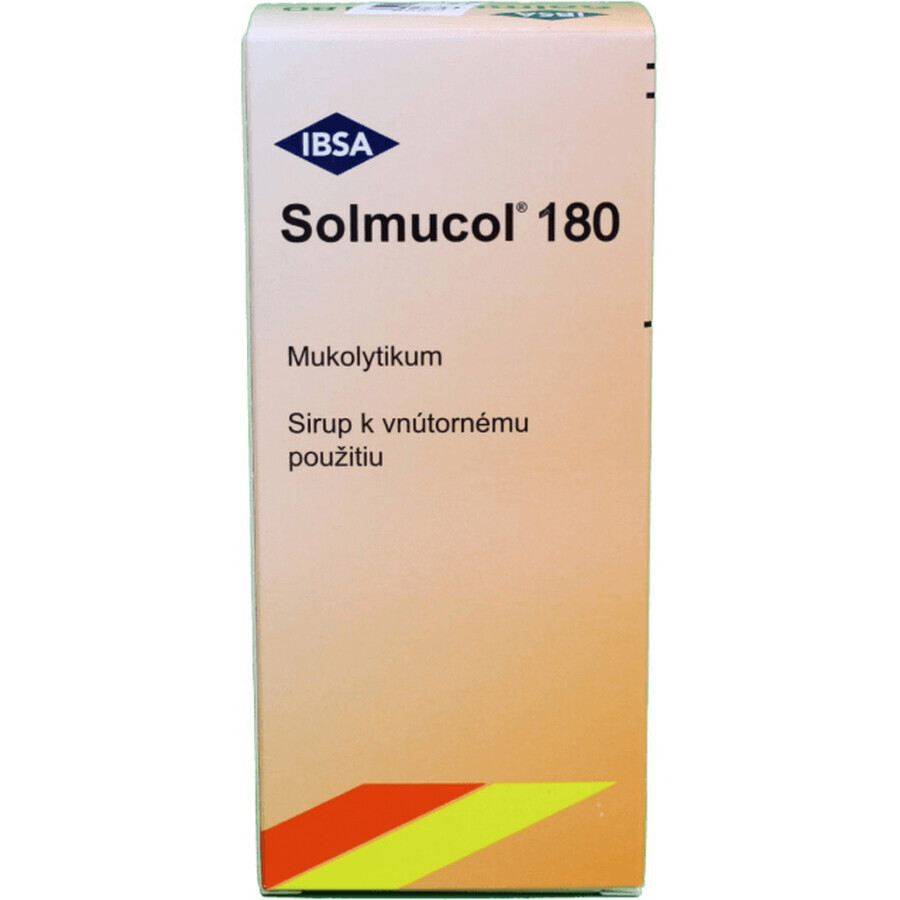 Solmucol Syrup 180 ml