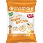 Kiddylicious Groente en Fruit Knoppen Banaan met Pompoen 5 x 6 g