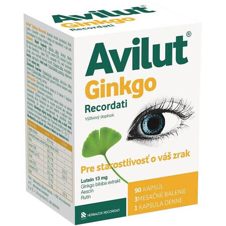 Avilut Ginkgo Recordati 90 cápsulas