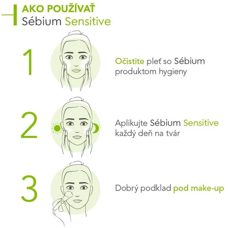Bioderma Sébium Sensitive crema calmante e hidratante para pieles con tendencia acneica 30 ml