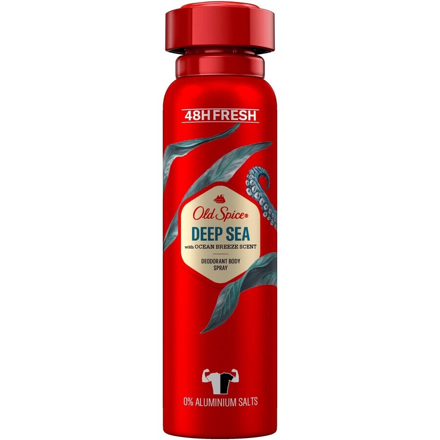 Old Spice Deep Sea Deodorant Spray met citrus en zeebloemen 150 ml