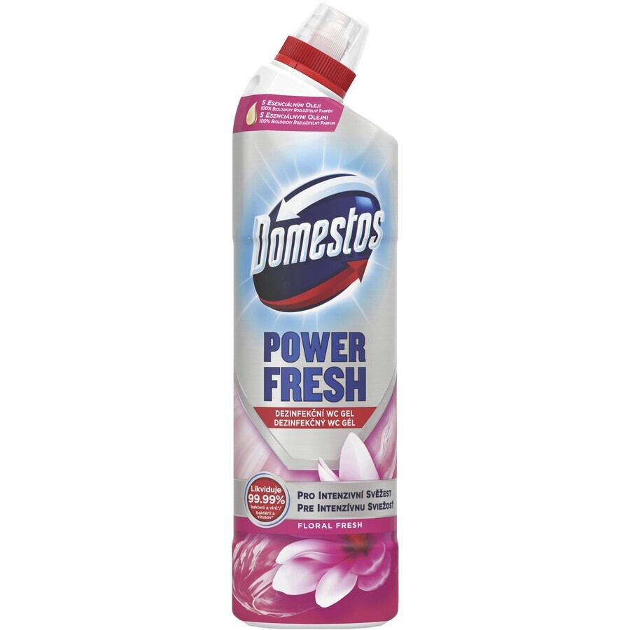 Domestos Power gel floral proaspăt 700 ml