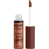 NYX Professionele Makeup Boter Lipgloss lipgloss bling 08 HU$TLA