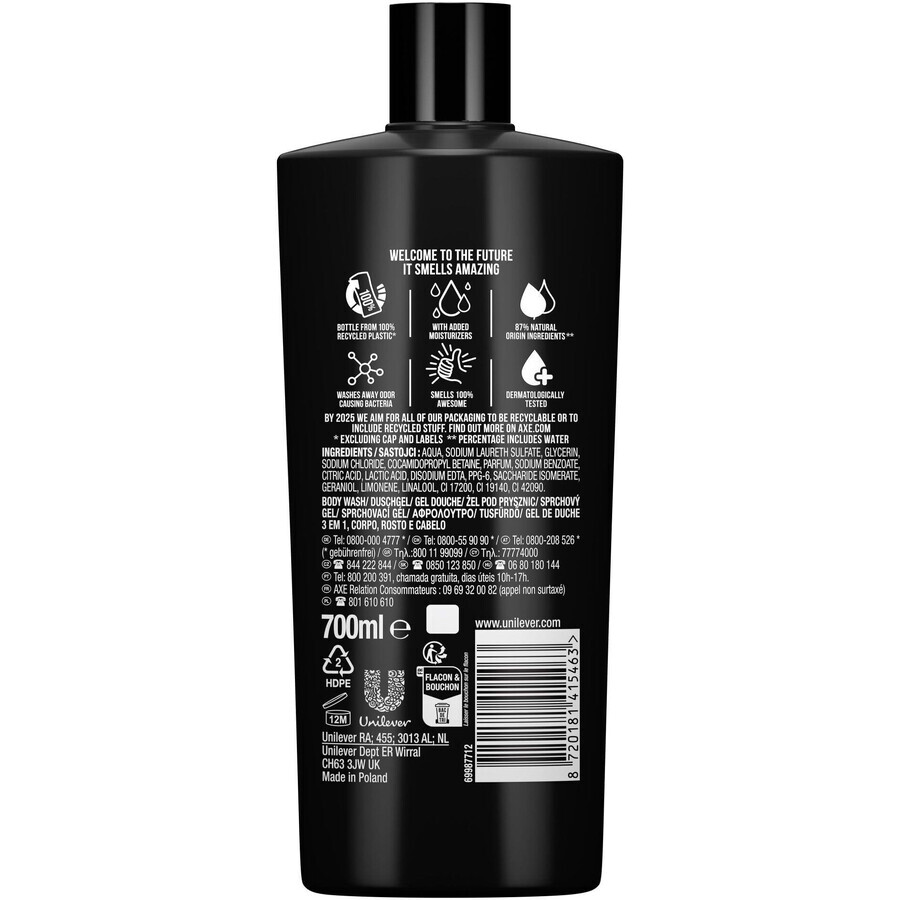 AXE Dark temptation shower gel 700 ml