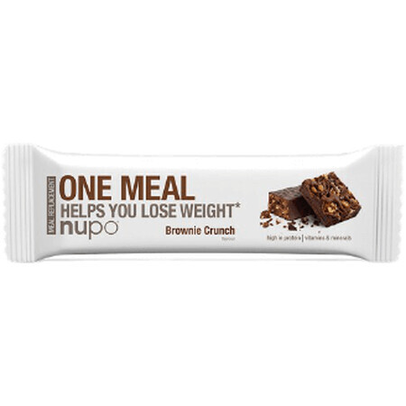 Nupo One Meal Bar - Knuspriger Brownie 60 g