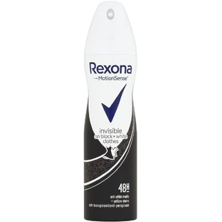 Rexona Antitranspirante Invisible Negro+Blanco 150 ml