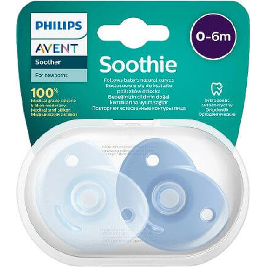 Philips Avent Soothie Sootherie 0-6m bambino 2 pz.