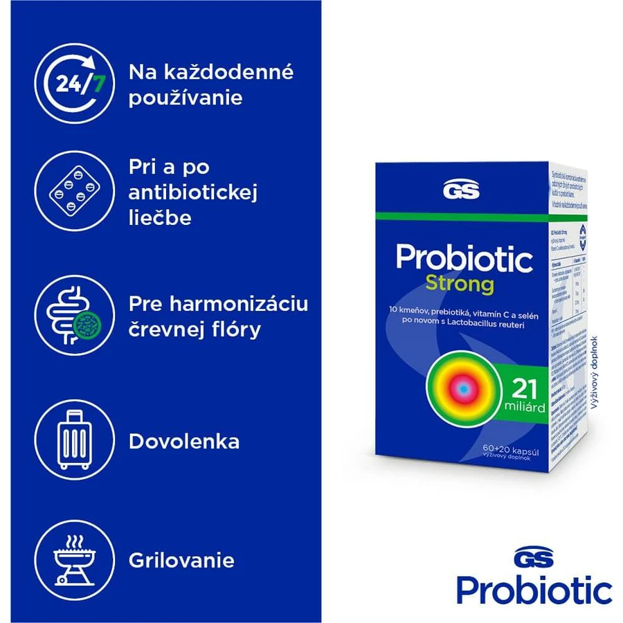 GS Probiotic Strong 40 Kapseln