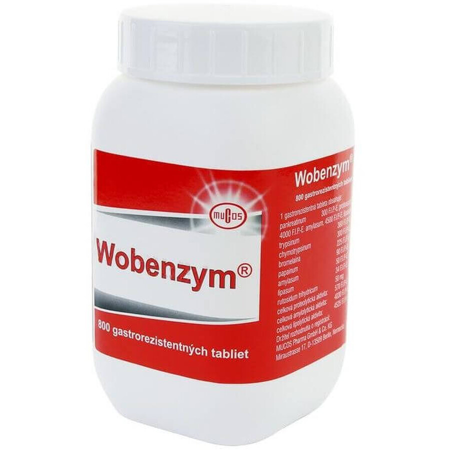 Wobenzym 800 tablets