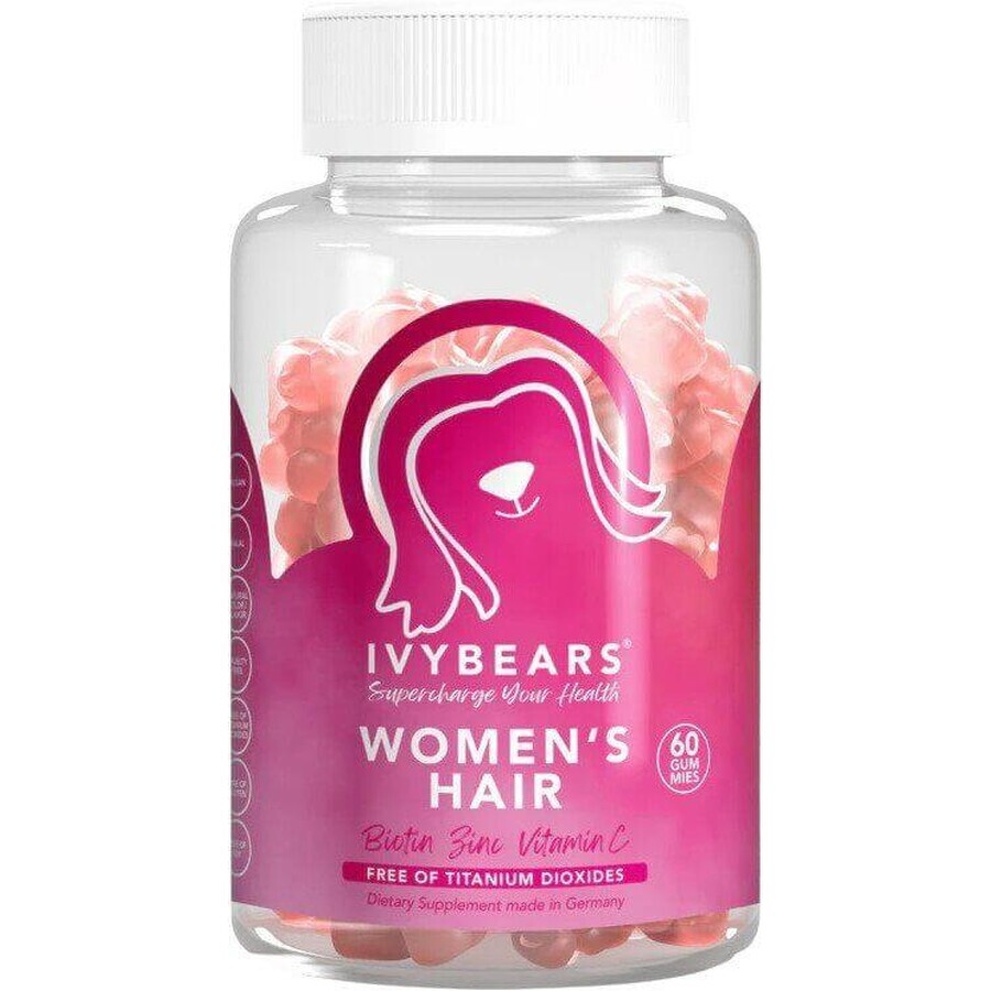 Ivy Bears Vitamines voor vrouwenhaar 60 stuks