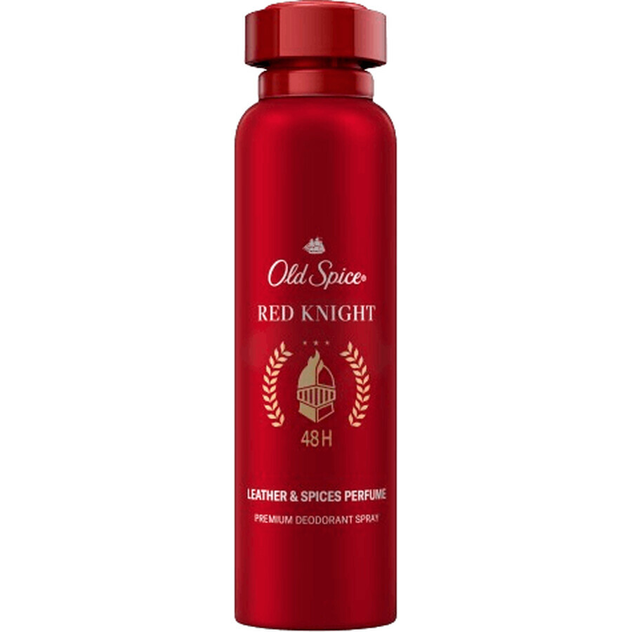 Old Spice Red Knight Premium deodorant spray for men with fresh notes of leather and spices 200 ml