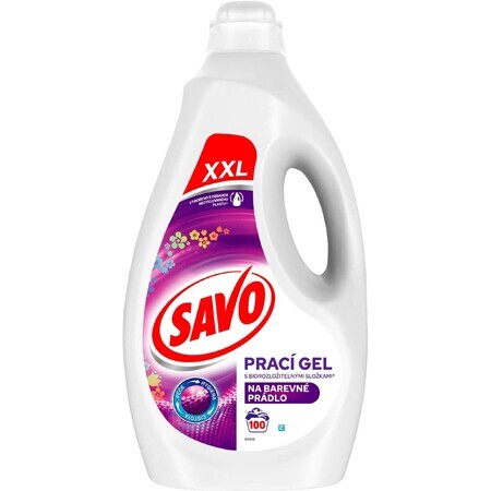 Savo Wasgel voor gekleurd wasgoed 100 wasdoseringen 5 l