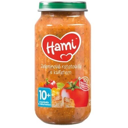 Hami Groente Ratatouille met kip 250 g