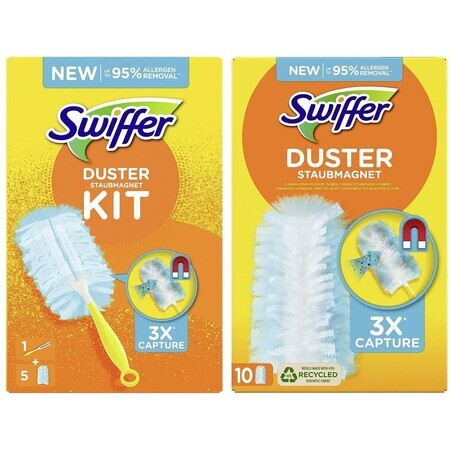 Set Swiffer (1 manico + 15 aspirapolvere)