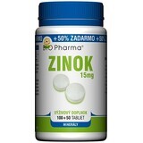 Bio Pharma Zink 15 mg 150 tabletten