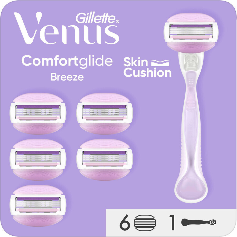 Aparat de ras Gillette Venus ComfortGlide 6 buc