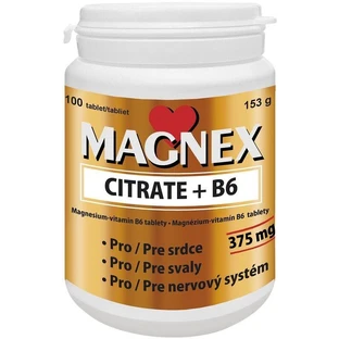 Vitabalans Oy Magnex Citraat + B6 100 tabletten