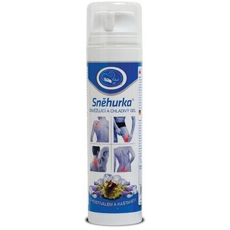 Snow White Verkoelende gel met smeerwortel en kastanje 200 ml